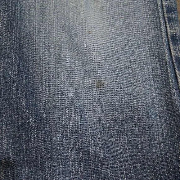 Thrashed Distressed DKNY Boot Cut Cotton Spandex Fits 30x30 size 10 - Picture 15 of 15